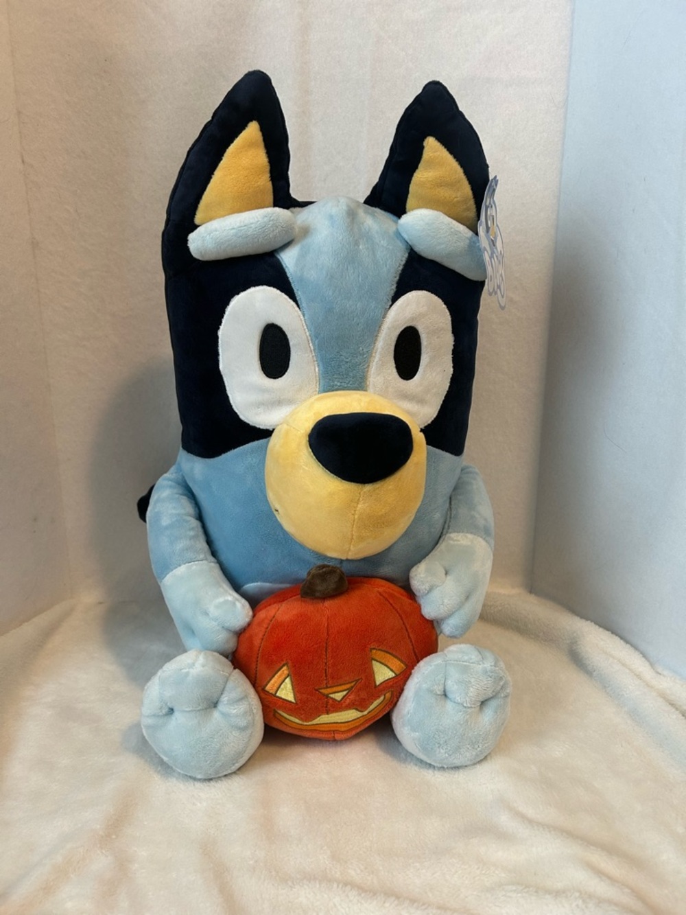 Bluey Plush Toy with Pumpkin - Plush Stuffed Animal